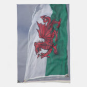 Wales-Flaggen-Geschirrtücher Handtuch (Vertikal)