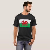 WALES-FLAGGEN-T - Shirt (Vorne ganz)
