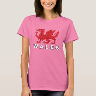 WALES - Flaggendrache T-Shirt