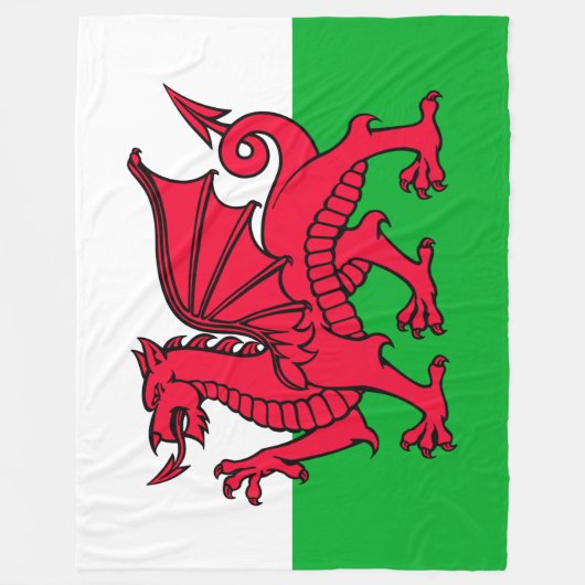 Wales Fleecedecke (Vorderseite)
