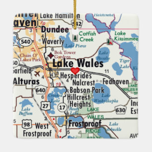 Wales Florida Keramikornament