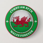 Wales Forever Button (Vorderseite)