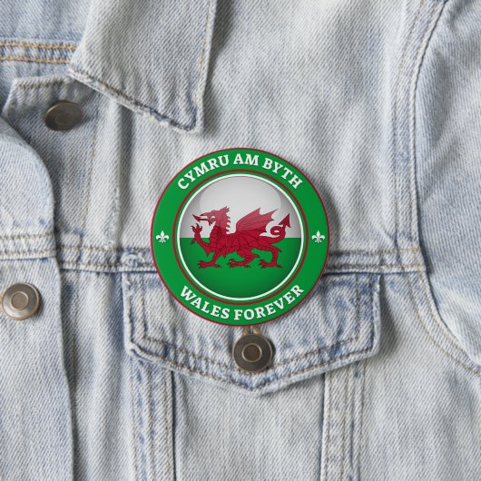 Wales Forever Button (Beispiel)