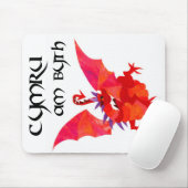 "Wales Forever!" Mousepad (Mit Mouse)