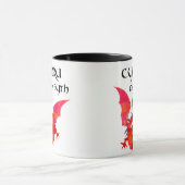 "Wales Forever!" Tasse: Roter Drache Tasse (Zentrum)