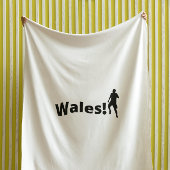 Wales Fußball Fleecedecke