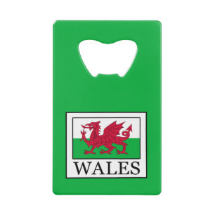 Wales Geldbeutel Flaschenöffner