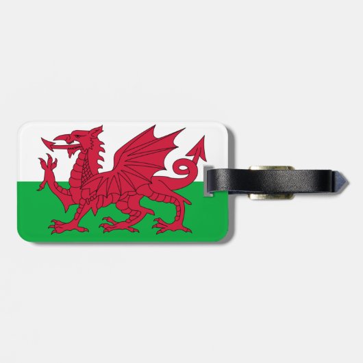 Wales Gepäckanhänger (Rückseite horizontal)