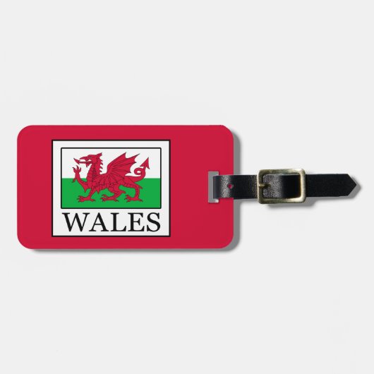Wales Gepäckanhänger (Vorderseite horizontal)