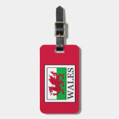 Wales Gepäckanhänger (Vorderseite vertikal)