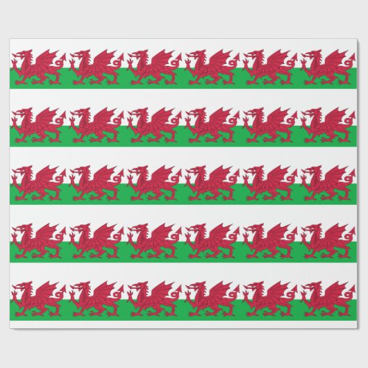 Wales Geschenkpapier (Flach)