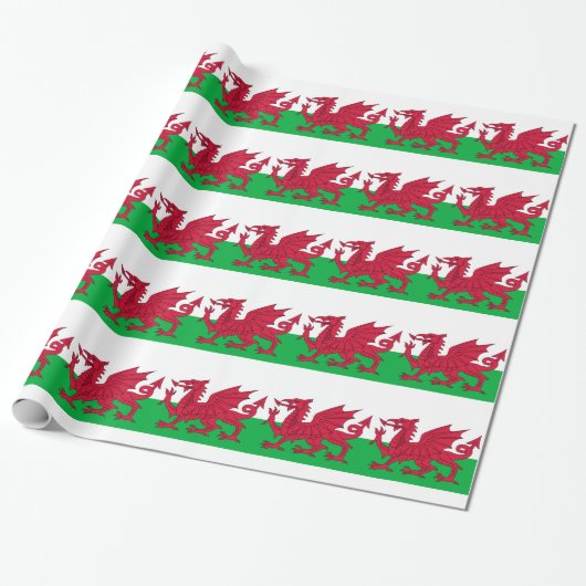 Wales Geschenkpapier (Ungerollt)