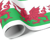 Wales Geschenkpapier (Rolleneckpunkt)