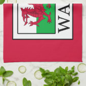 Wales Geschirrtuch (Gefaltet)