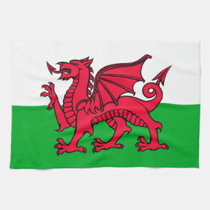 Wales Geschirrtuch