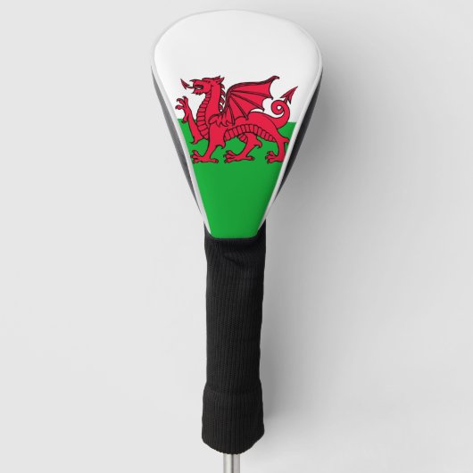 Wales Golf Headcover (Vorderseite)