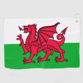 Wales Golfhandtuch (Horizontal)