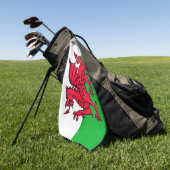 Wales Golfhandtuch (Gras)