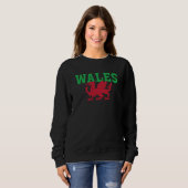 Wales Home Country Welsh Pride Sweatshirt (Vorne ganz)