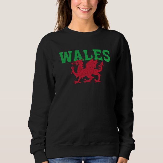 Wales Home Country Welsh Pride Sweatshirt (Vorderseite)