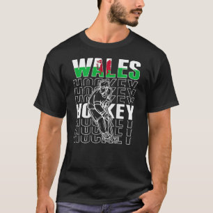 Wales Ice Hockey Fans Proud Welsh Hockey Team Sup T-Shirt