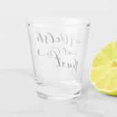 Wales im Herzen Schnapsglas (Rückseite)