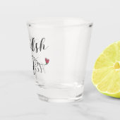 Wales im Herzen Schnapsglas (Rechts)