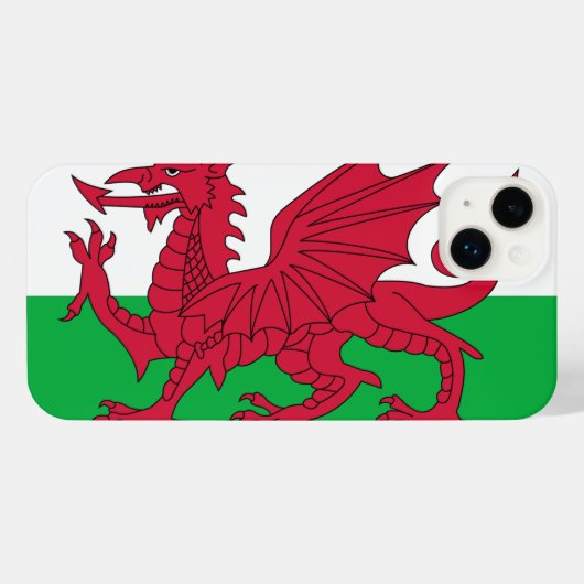 Wales iPhone Hülle (Rückseite (Horizontal))