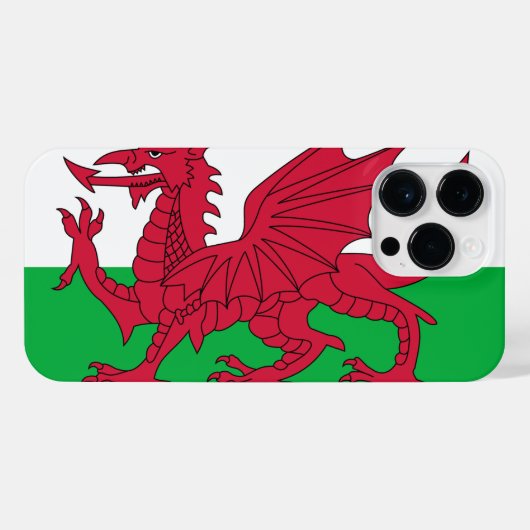 Wales iPhone Hülle (Rückseite (Horizontal))