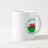 Wales Jumbo-Tasse (Vorderseite Rechts)
