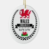 Wales Keramik Ornament (Rechts)