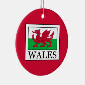 Wales Keramik Ornament (Rechts)