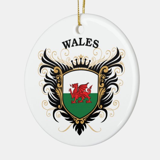 Wales Keramikornament (Links)