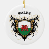 Wales Keramikornament (Hinten)