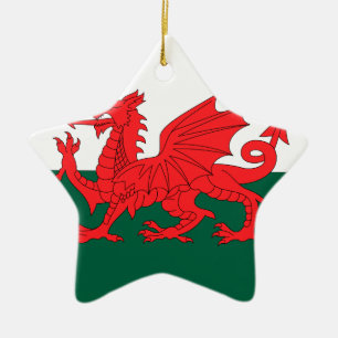 Wales Keramikornament