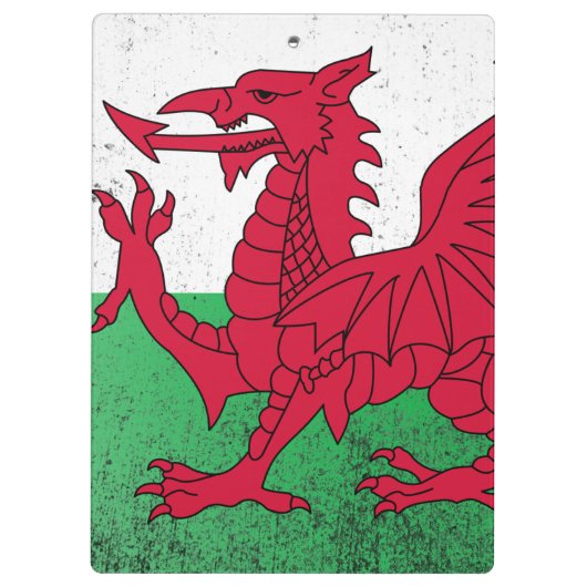 Wales Klemmbrett (Rückseite)