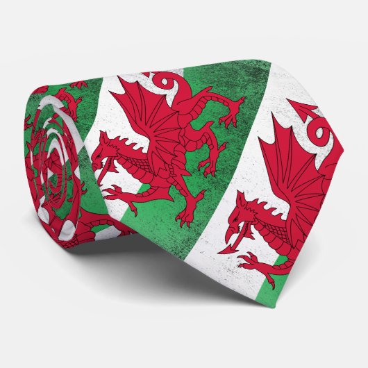 Wales Krawatte (Gerollt)