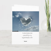 Wales-Küsten-Sonnenuntergang Karte (Rückseite)