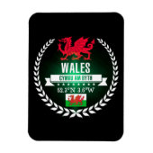 Wales Magnet (Vertikal)