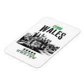 Wales Magnet (Linke Seite)