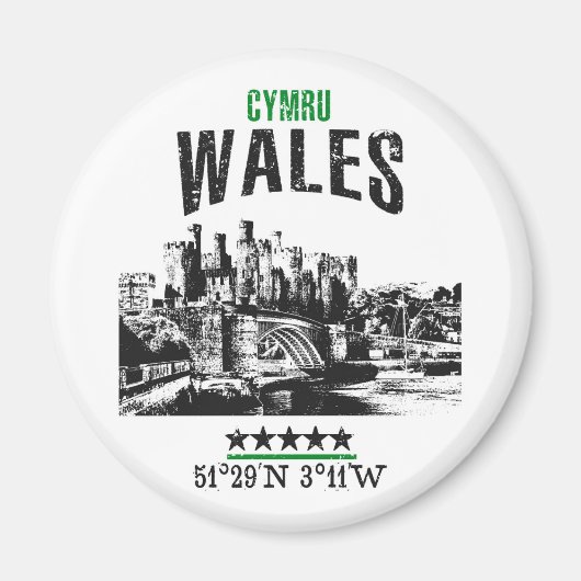 Wales Magnet (Vorne)