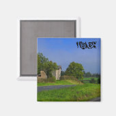 Wales Magnet (Vorderseite/Rückseite)