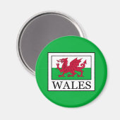 Wales Magnet (Vorderseite/Rückseite)