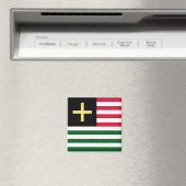 Wales Magnet - Kreuz & Streifen (In Situ (Geschirrspüler))