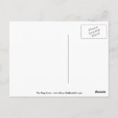 Wales Map und/oder Flag Postkarte (Rückseite)