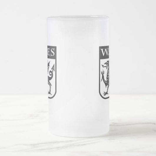 Wales Mattglas Bierglas (Mittel)