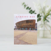Wales Millennium Center-Ansicht Postkarte (Stehend Vorderseite)