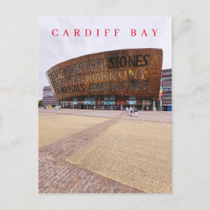Wales Millennium Center-Ansicht Postkarte