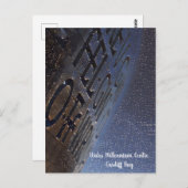 Wales Millennium Center Starry Effect Postcard Postkarte (Vorne/Hinten)