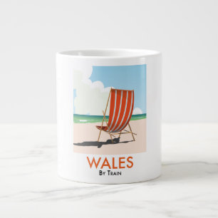 Wales mit dem Zug Jumbo-Tasse